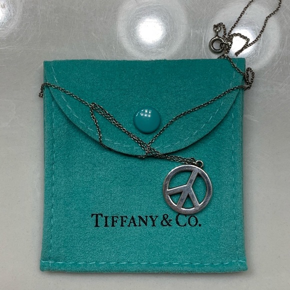 Tiffany & Co. Jewelry - Tiffany & Co. Peace Sign Necklace